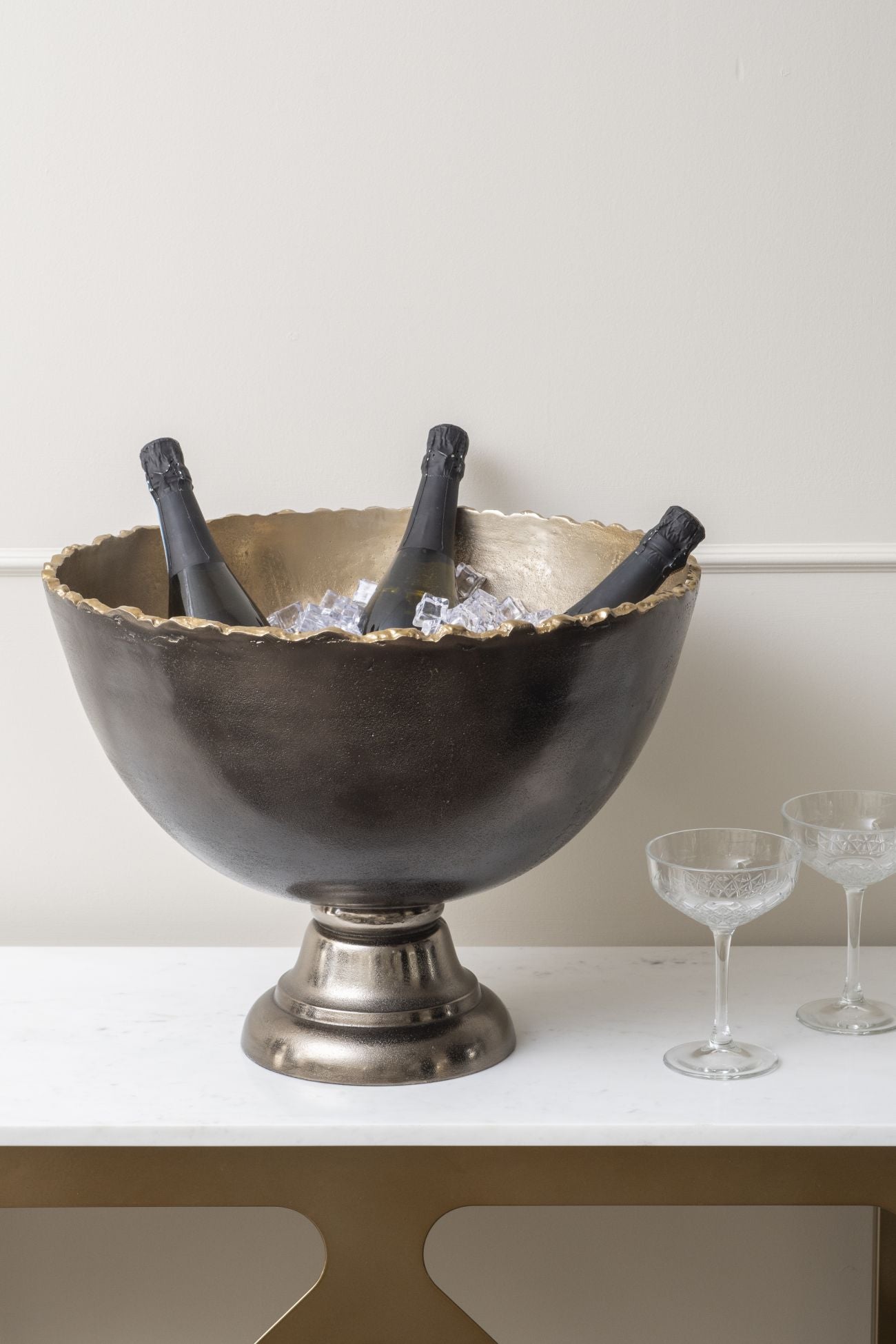 Lava Footed Champagne Cooler