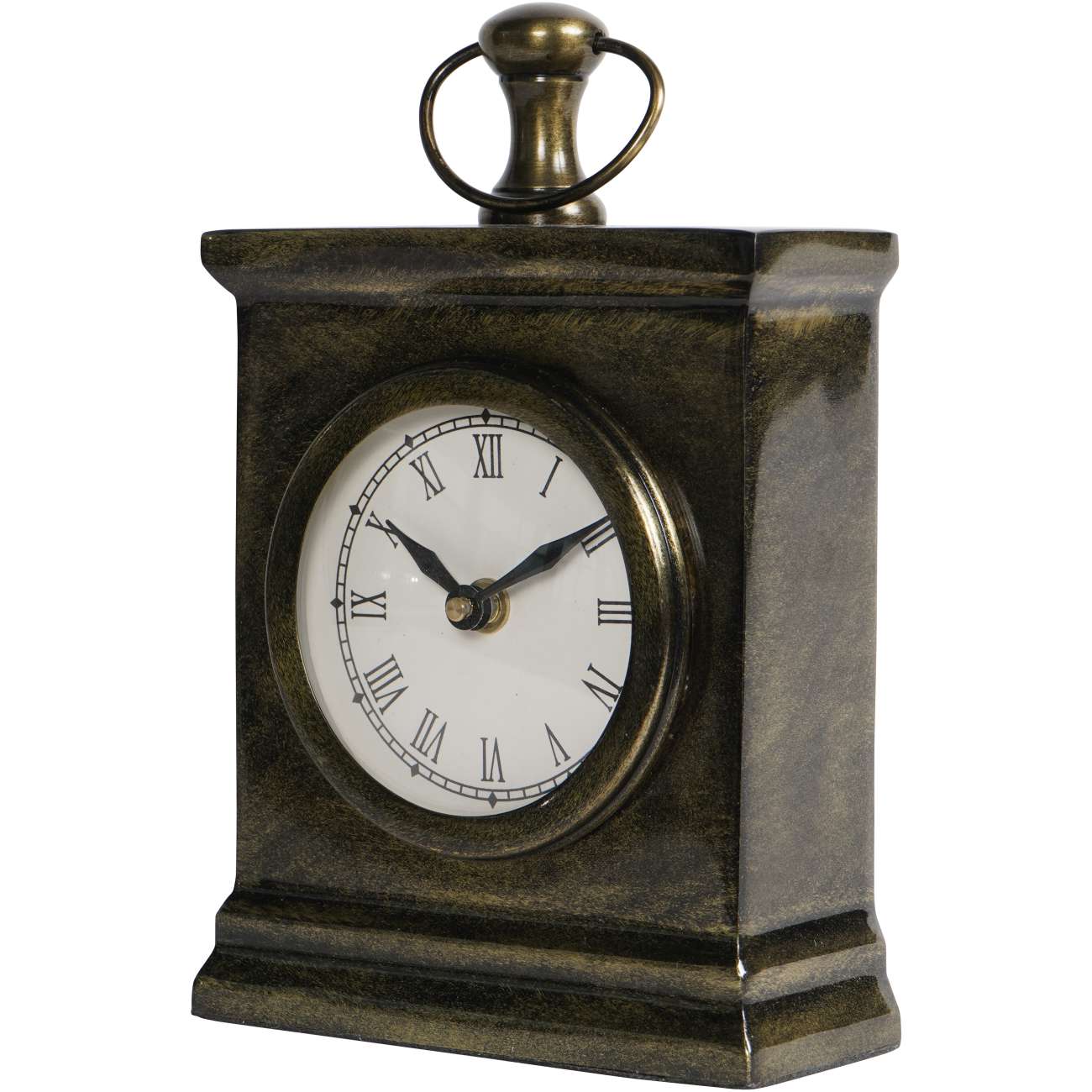 Taunton Antique Finish Mantel Clock