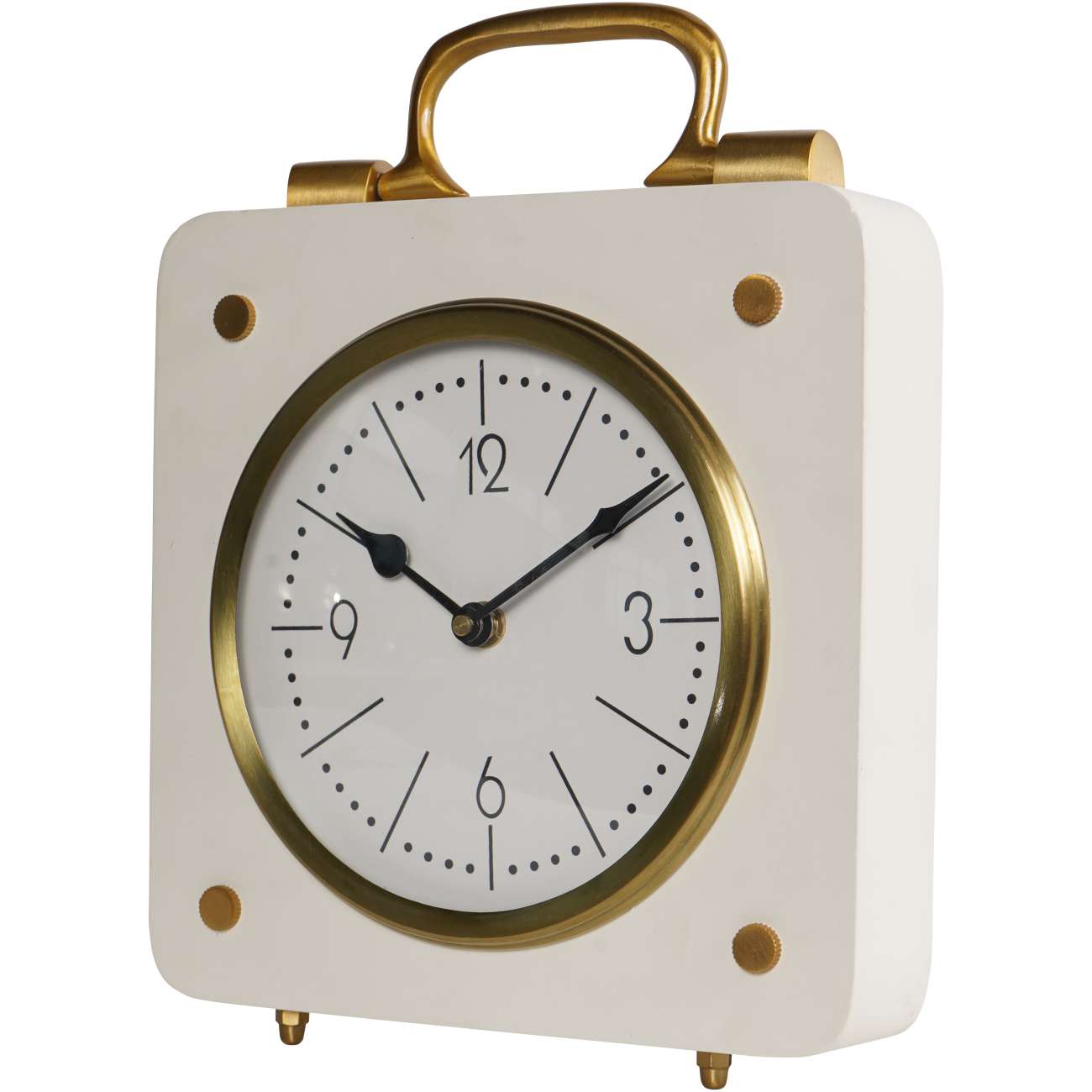 Kimberley Cream and Gold Mantel Clock