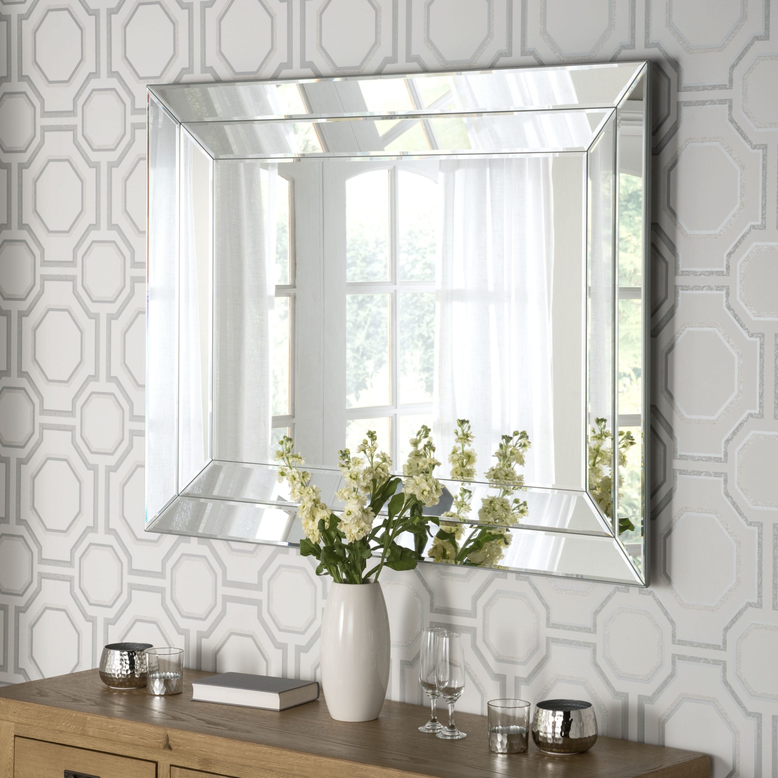 Venetian Double Step Mirror ART59