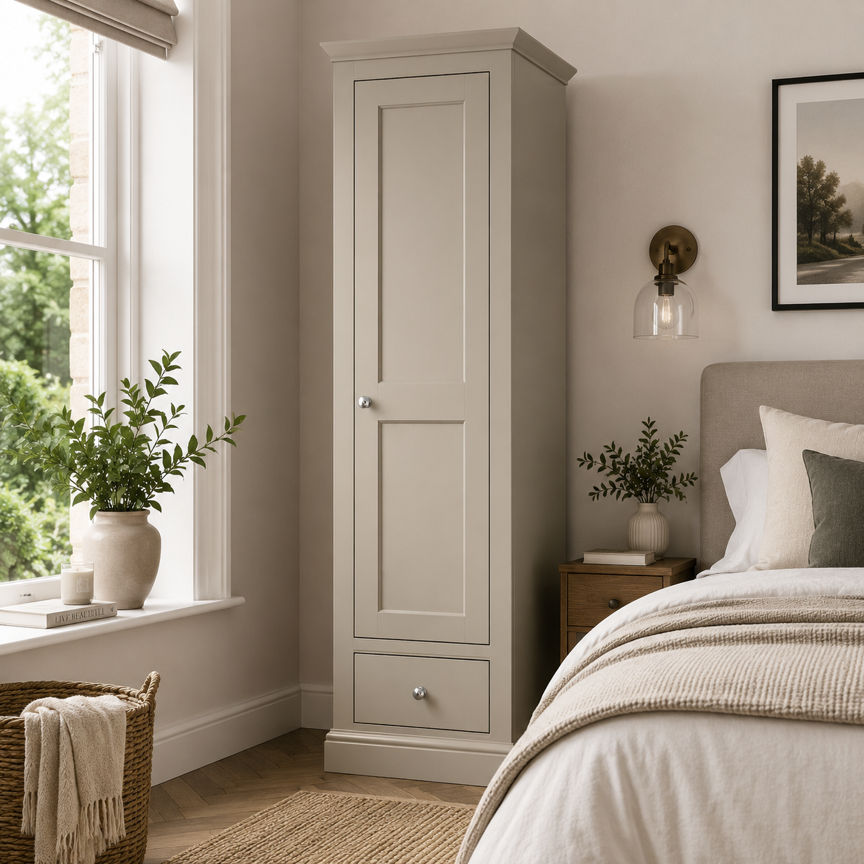 Hardwick 1 Door 1 Drawer Wardrobe