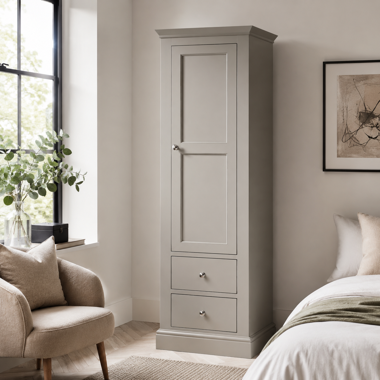 Hardwick 1 Door 2 Drawer Wardrobe