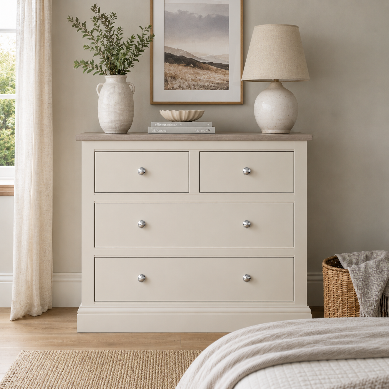 Hardwick 2 over 2 Chest of Drawers