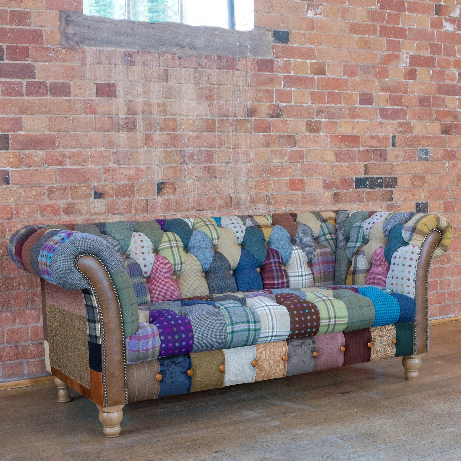 Patchwork Sofa 2 Seater