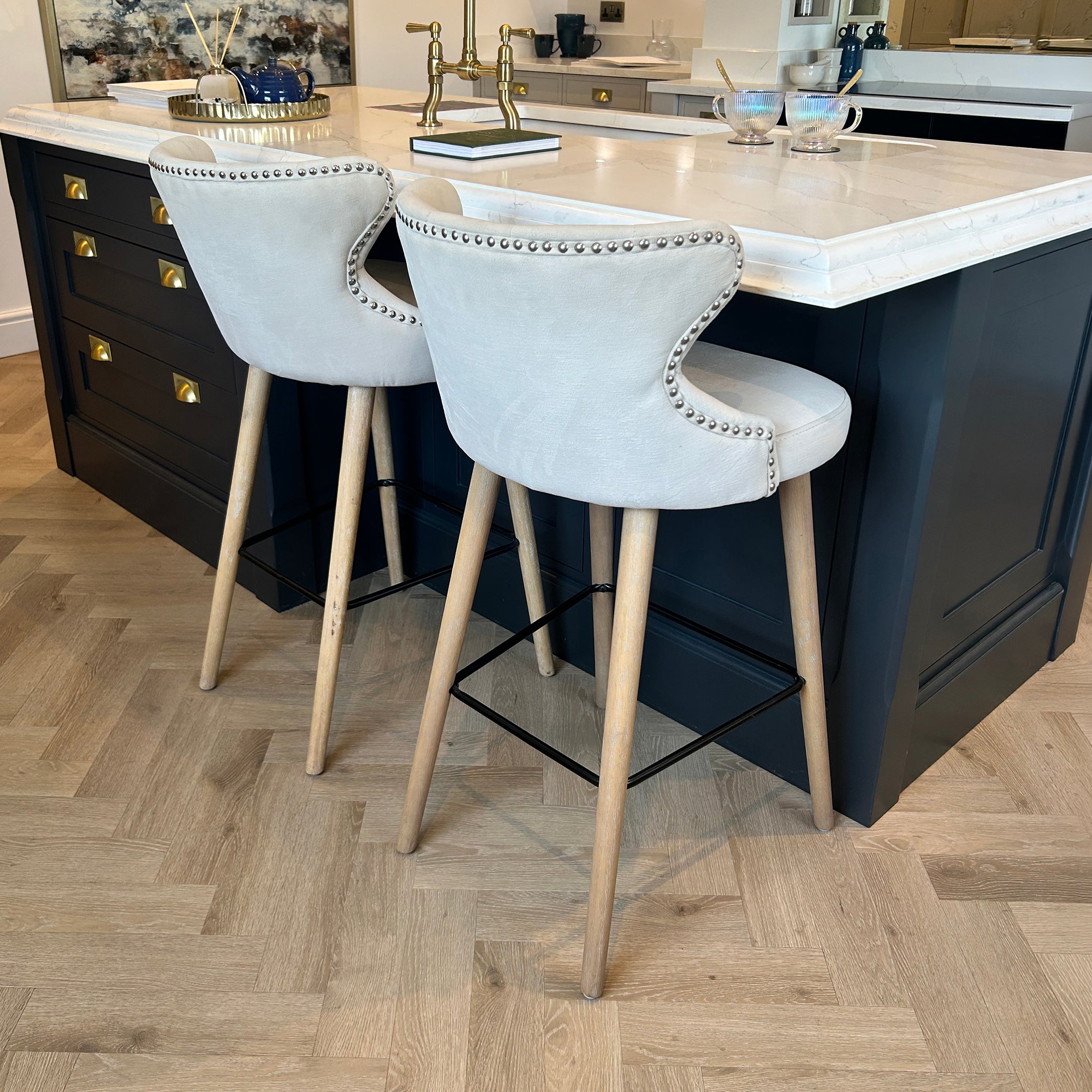 Pavilion Curved Bar Stool