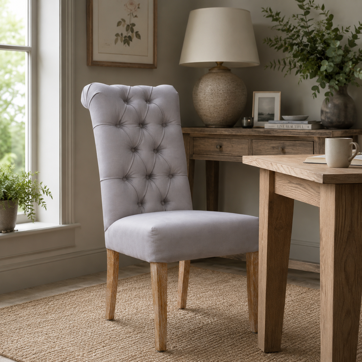 Pavilion Roll Back Dining Chair