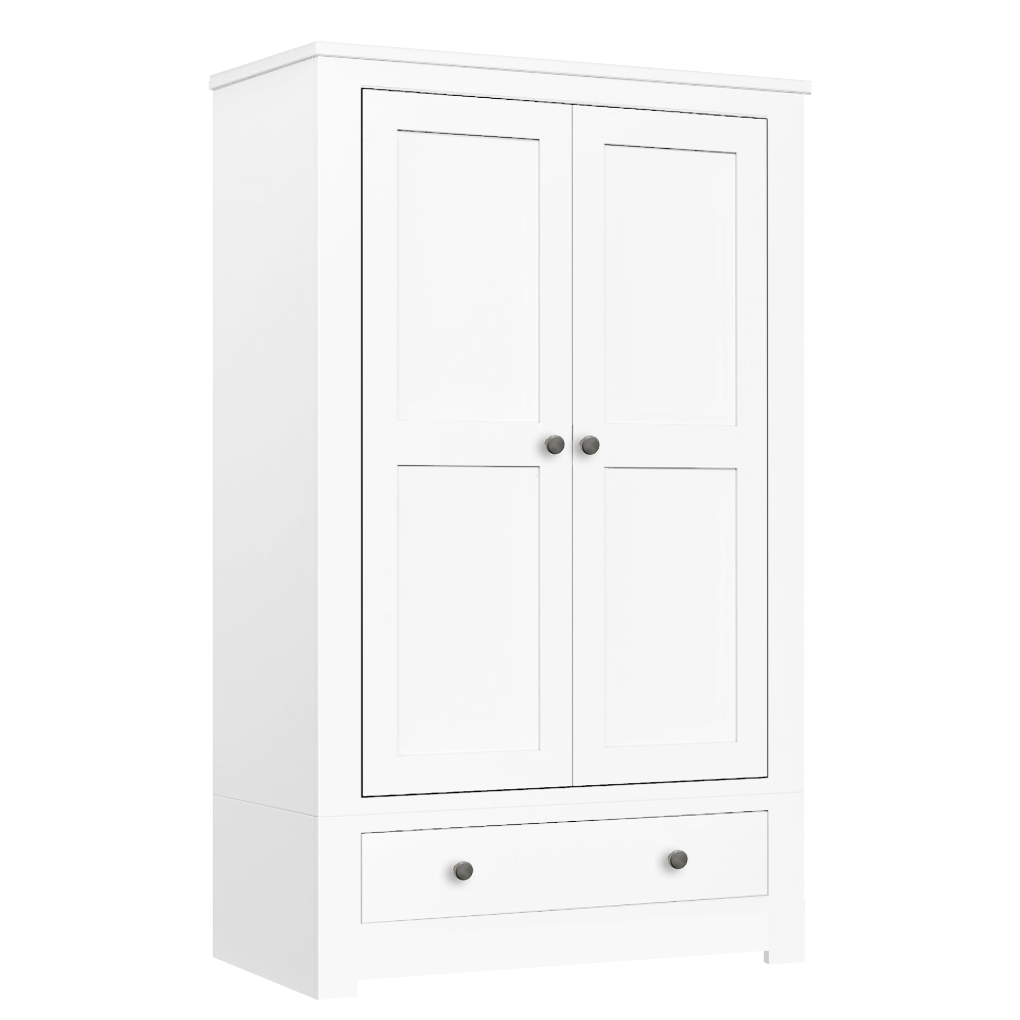 Lulworth 2 Door 1 Drawer Wardrobe