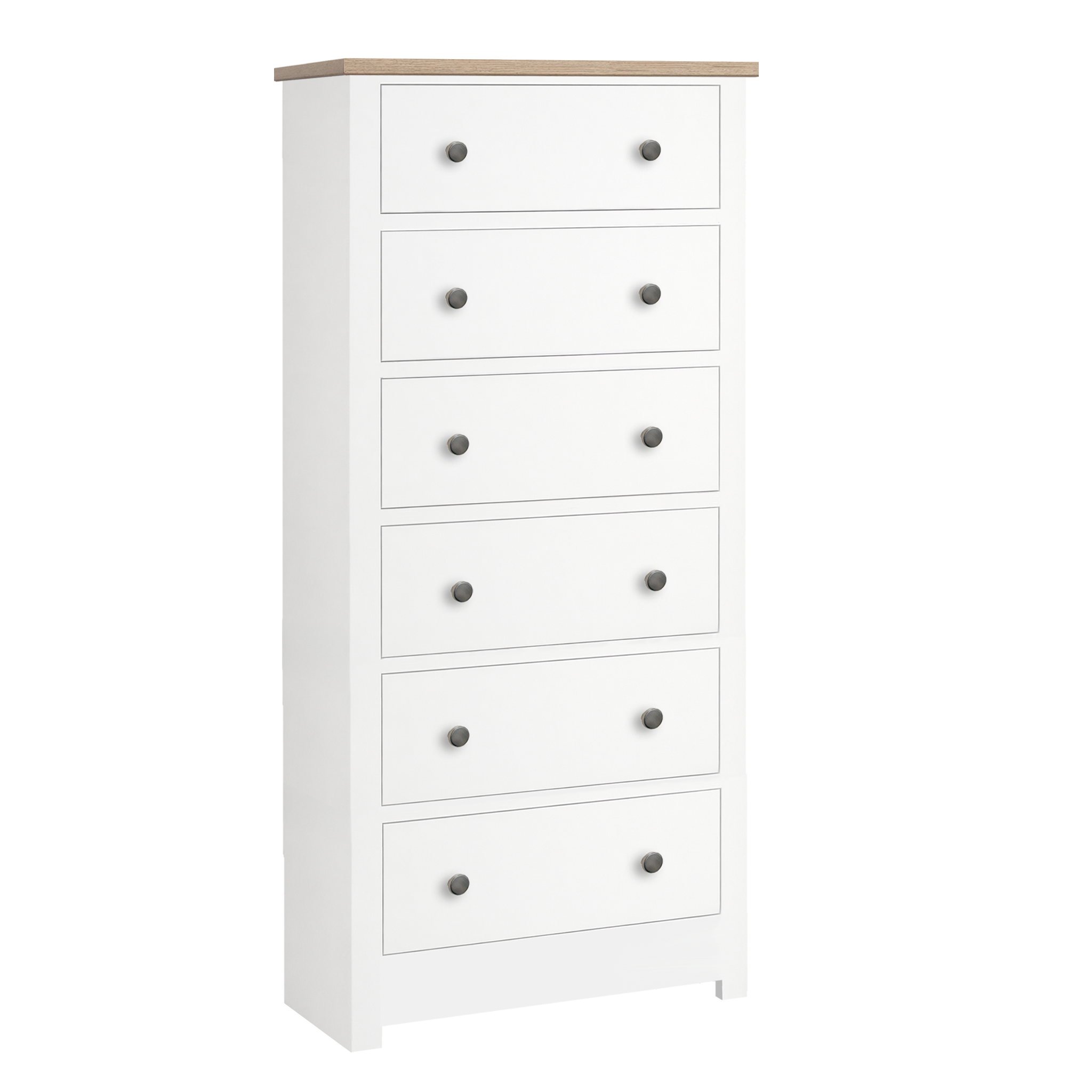 Lulworth 6 Drawer Narrow Chest