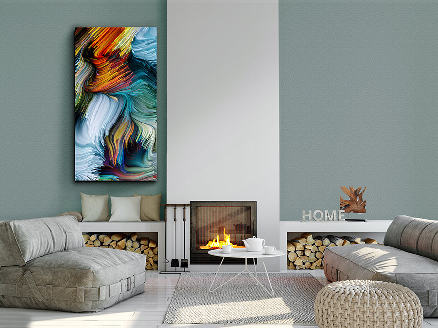 Simbiosis Glass Artwork