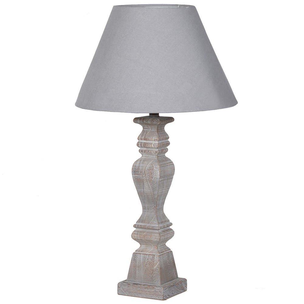 Pale Wash Table Lamp - Pavilion Interiors