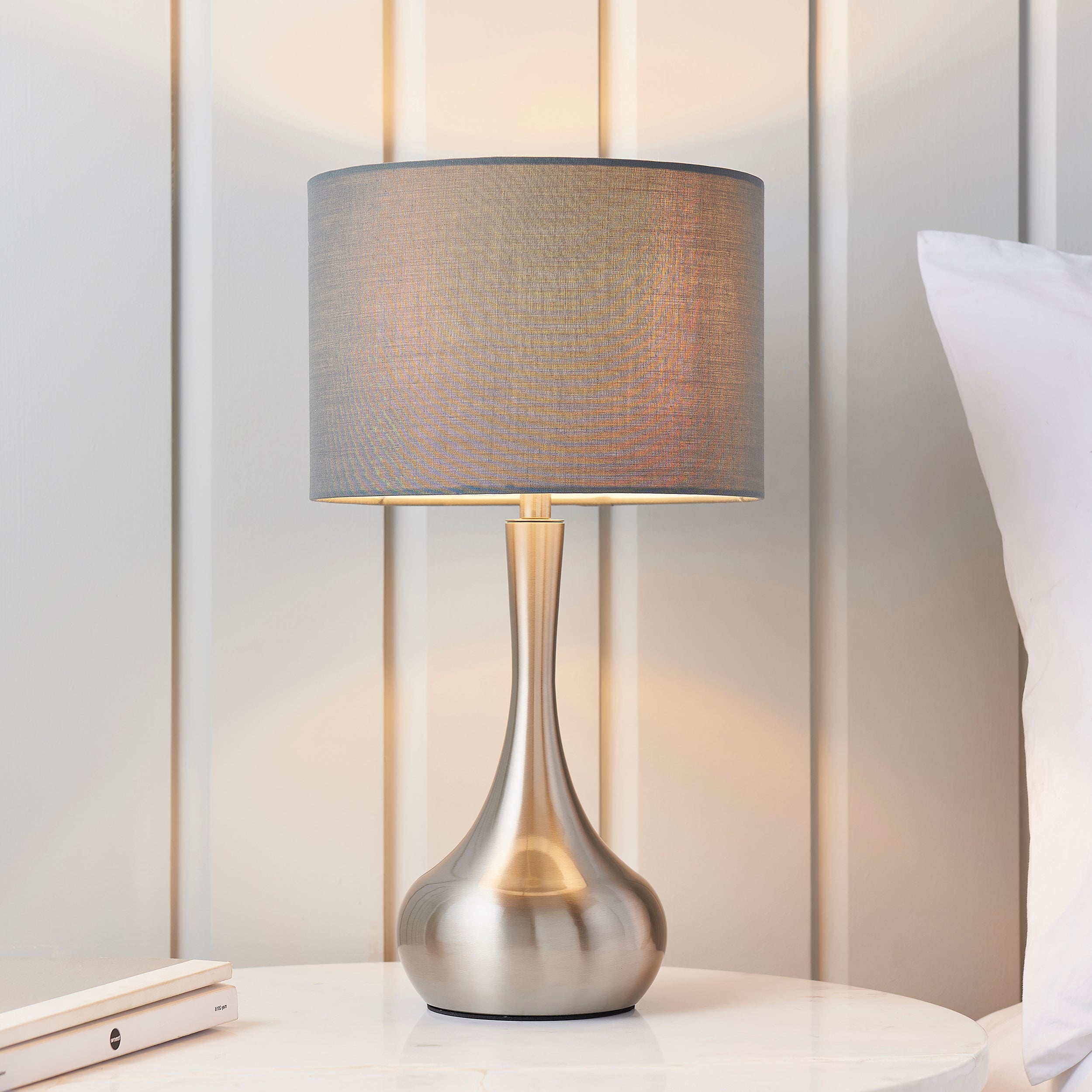 Piccadilly Table Lamp - Nickel - Pavilion Interiors