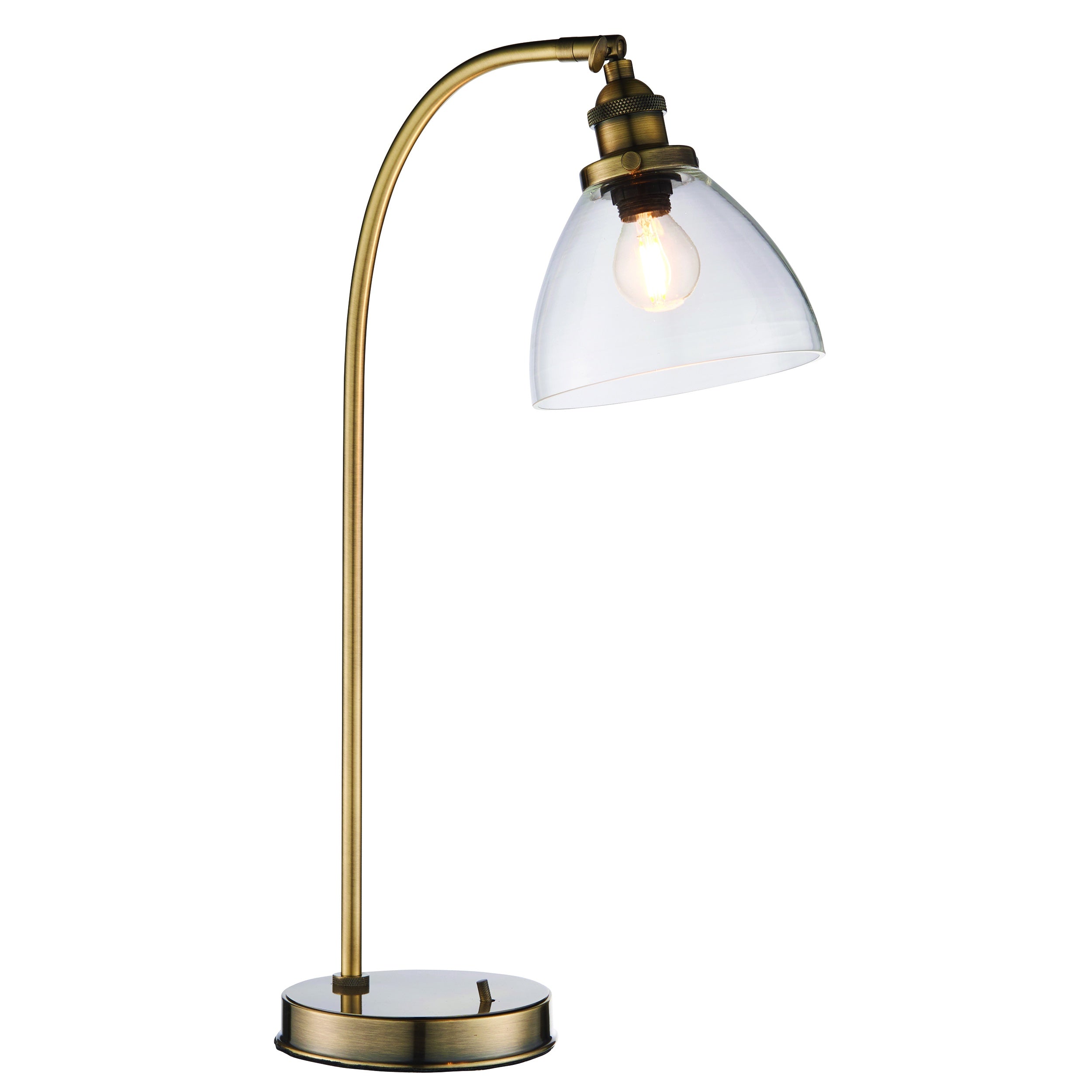 Hansen Task Table Lamp - Brass