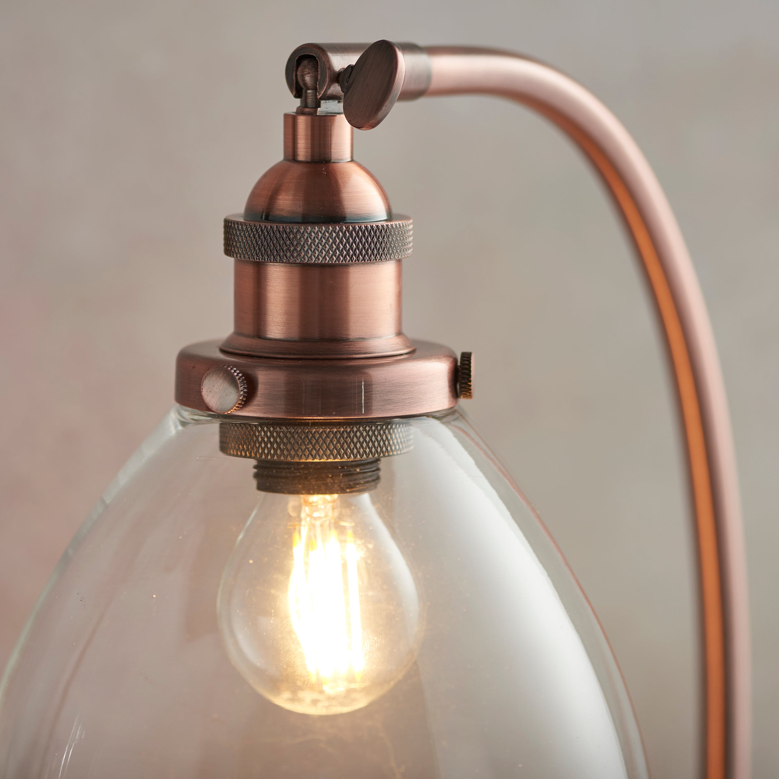 Hansen Task Table Lamp - Copper