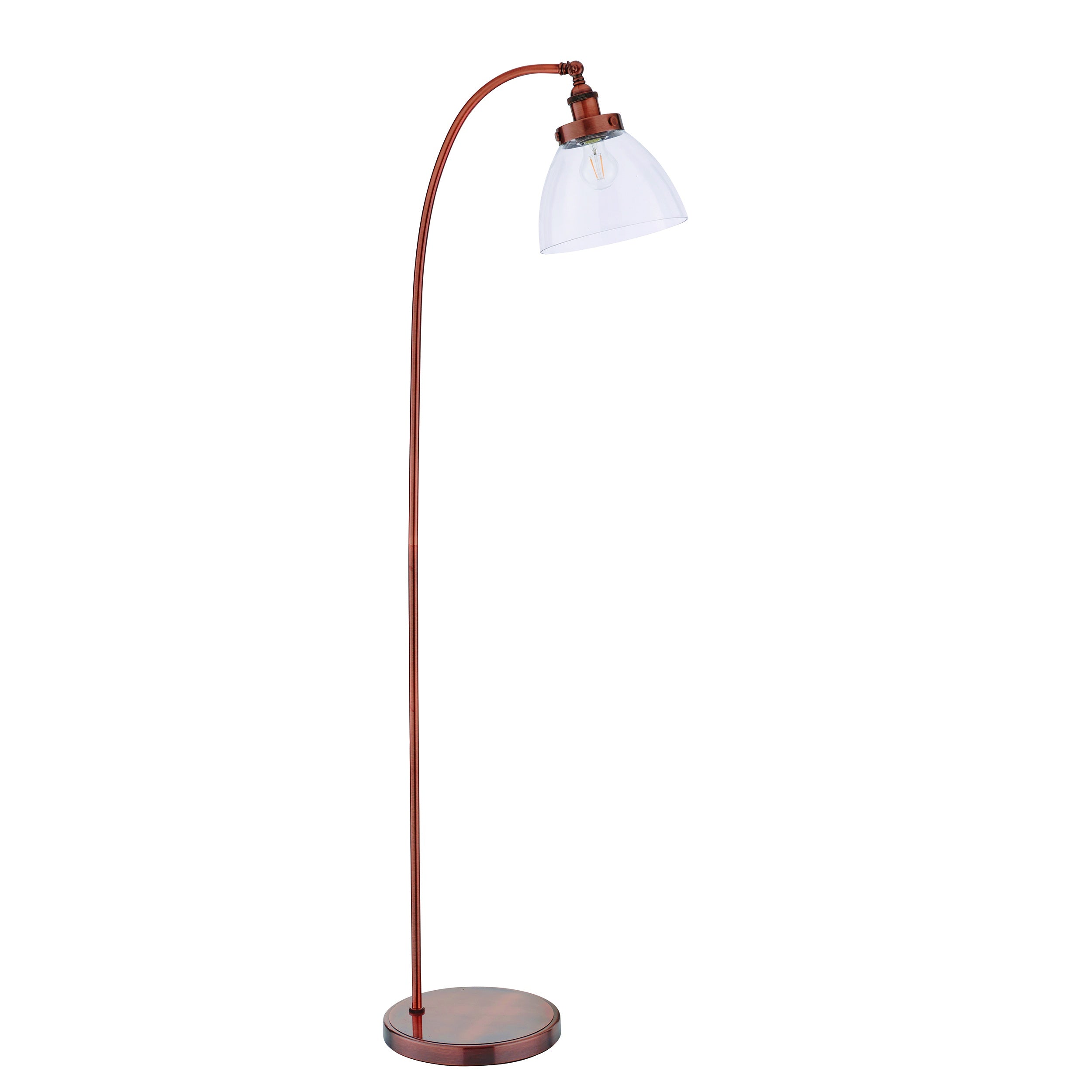 Hansen Task Floor Lamp - Copper