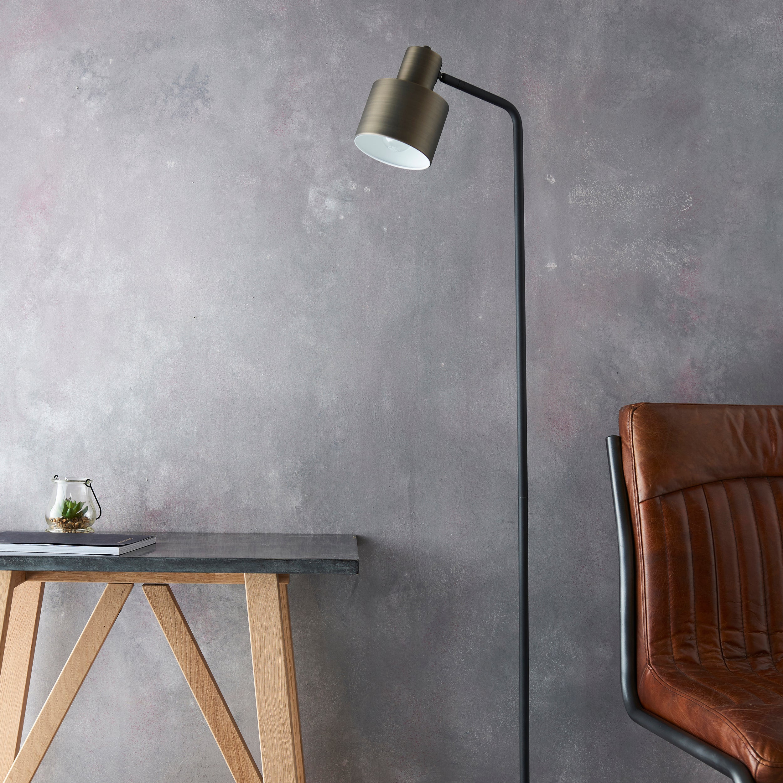 Mayfield Task Floor Lamp - Bronze