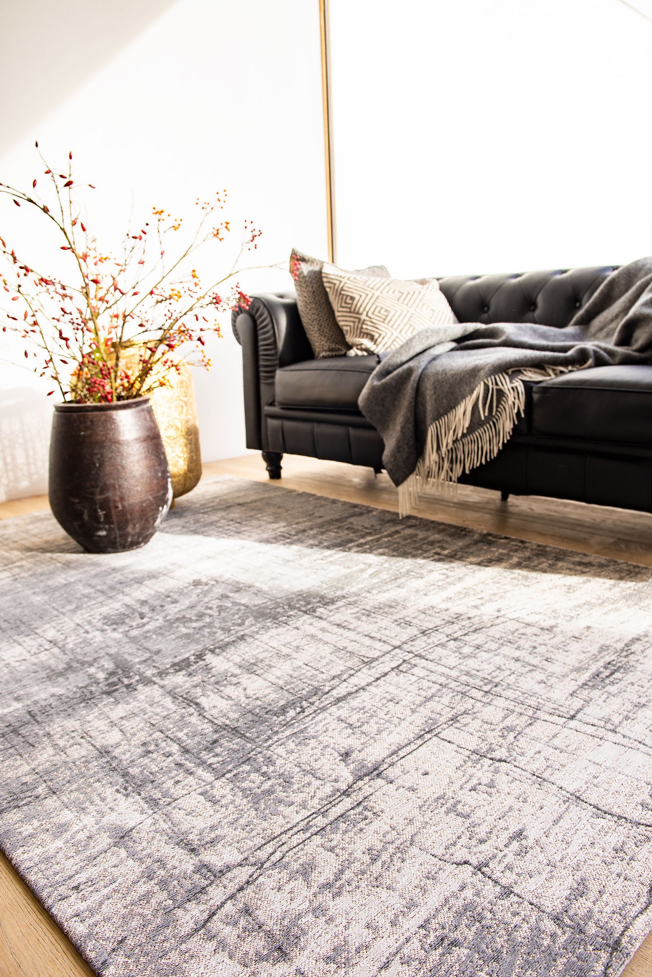 Louis De Poortere Rug - Mad Men Collection - Griff