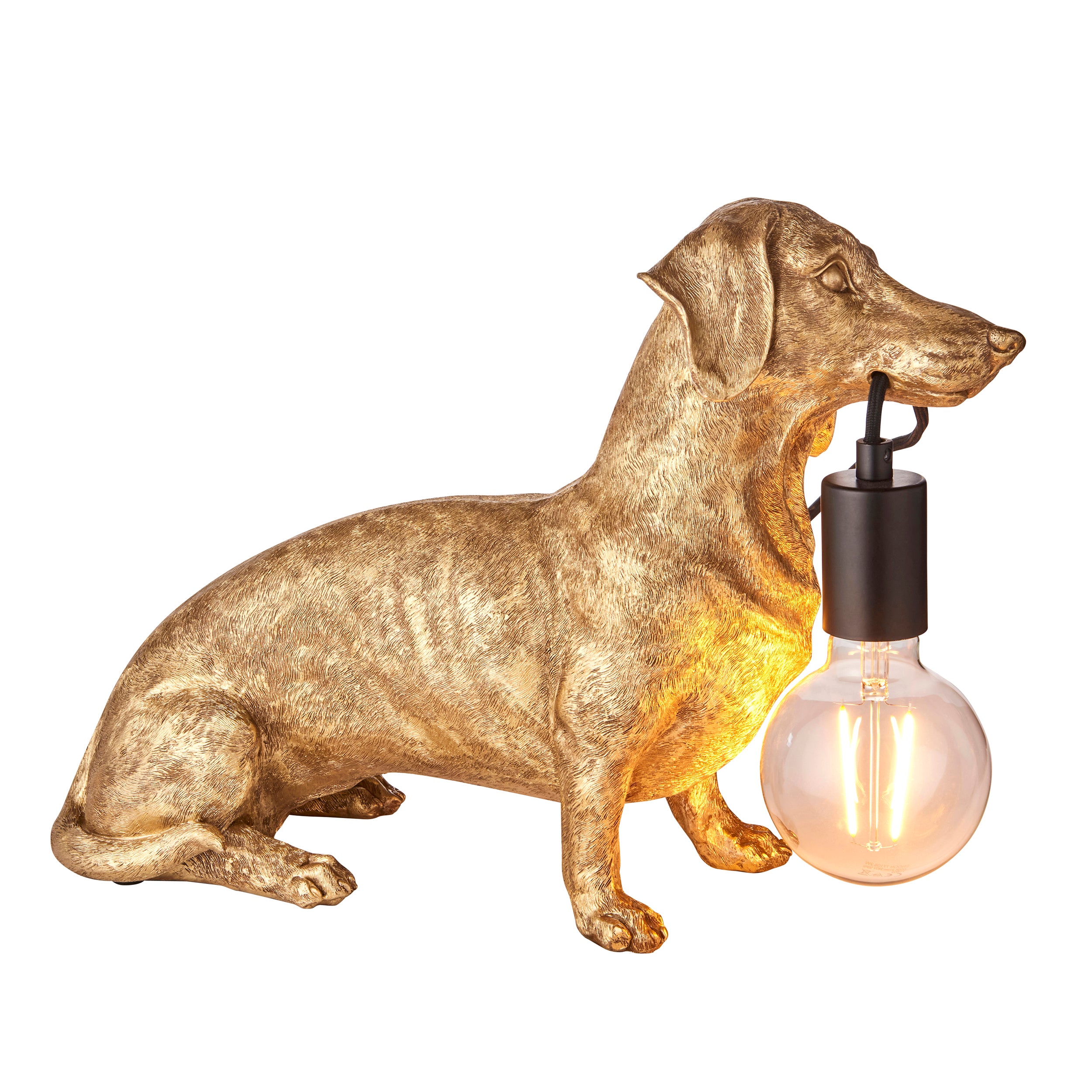 Dachshund Table Lamp with Bulb