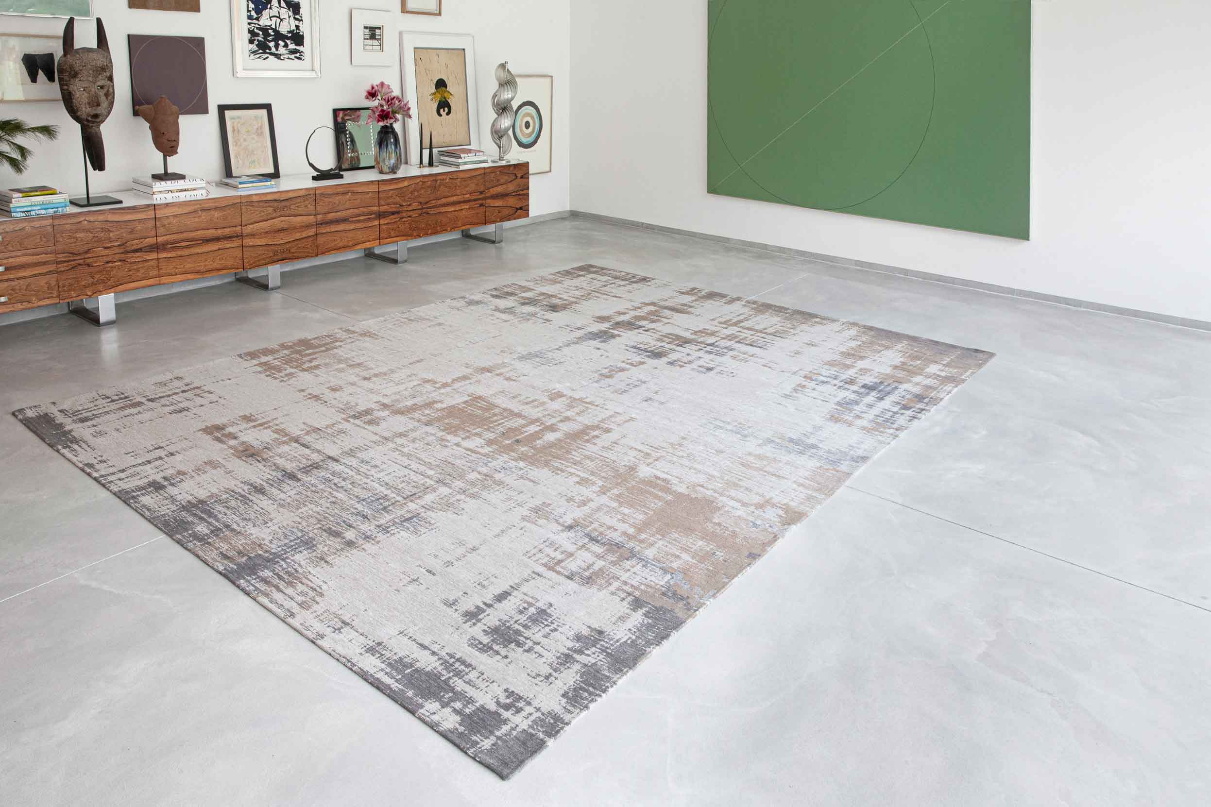 Louis De Poortere Rug - Atlantic Collection - Venetian Dust