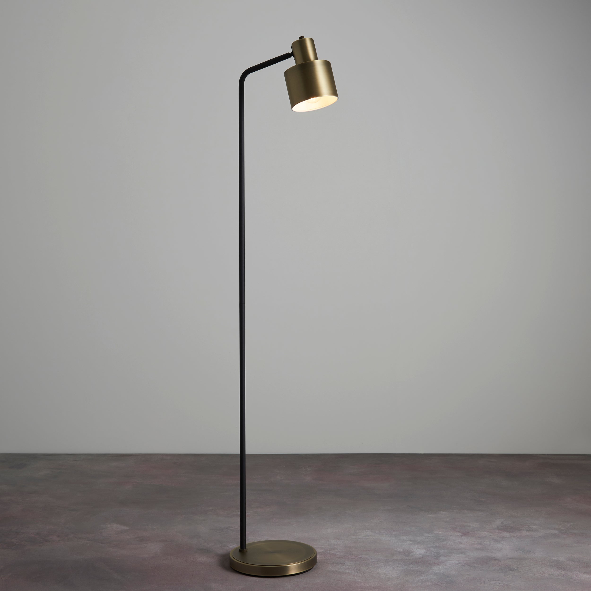 Mayfield Task Floor Lamp - Brass