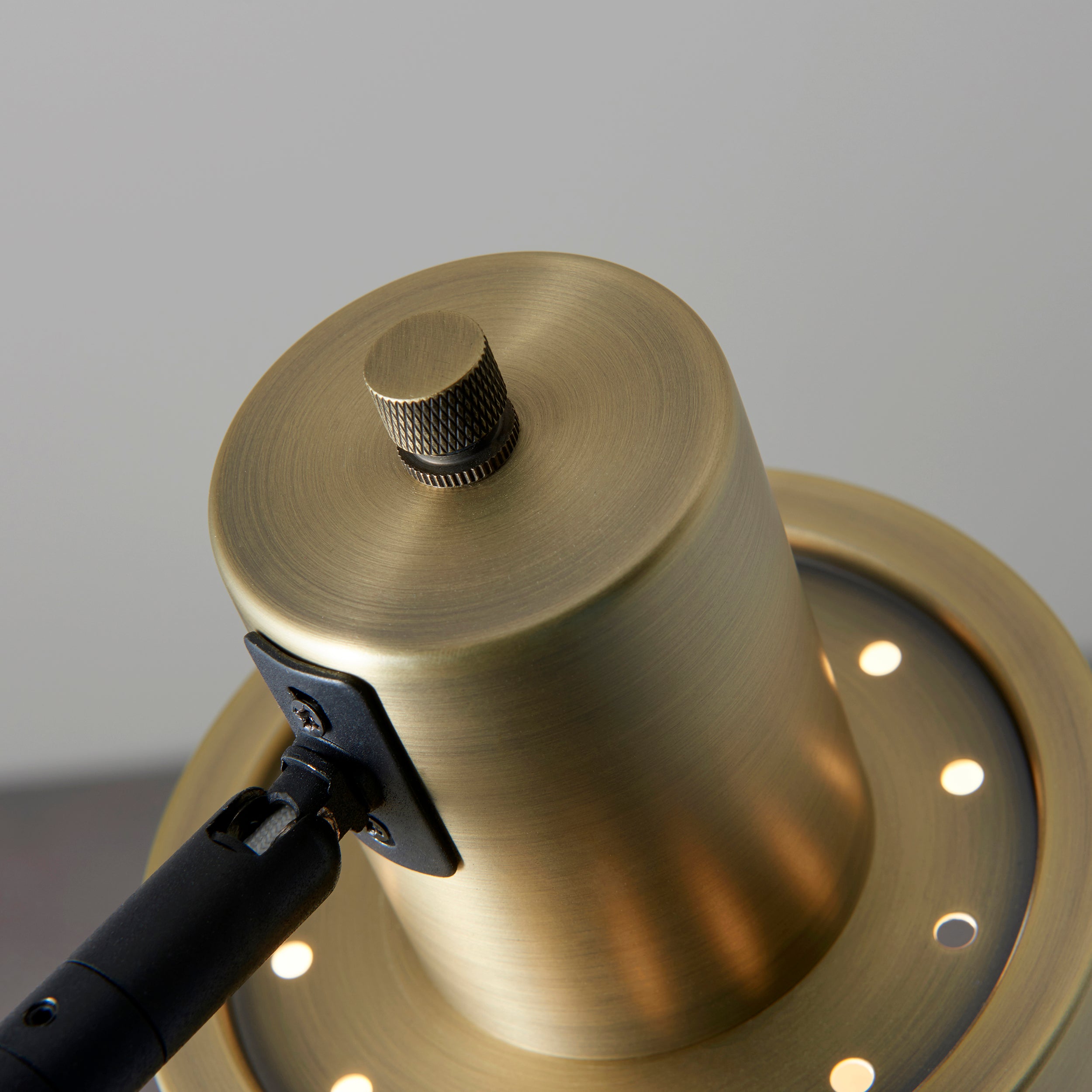 Mayfield Task Floor Lamp - Brass
