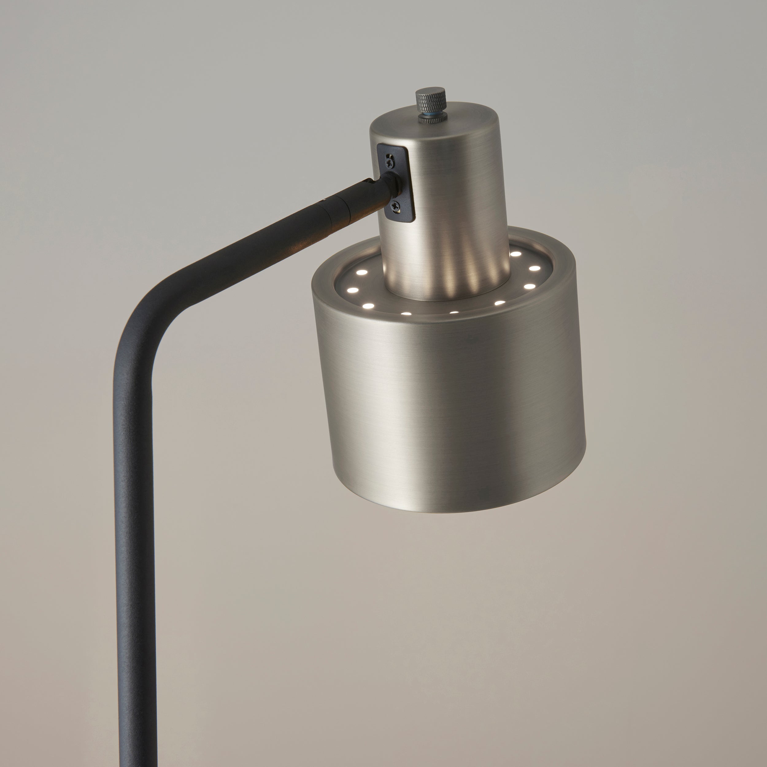 Mayfield Task Floor Lamp - Nickel