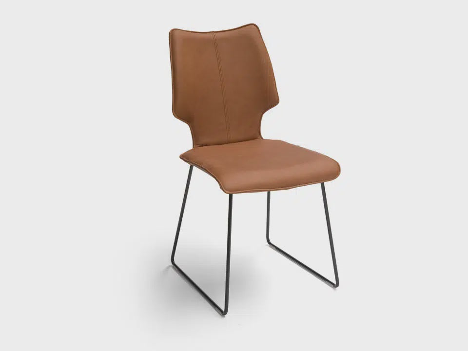 Bruges Dining Chair with Metal Legs