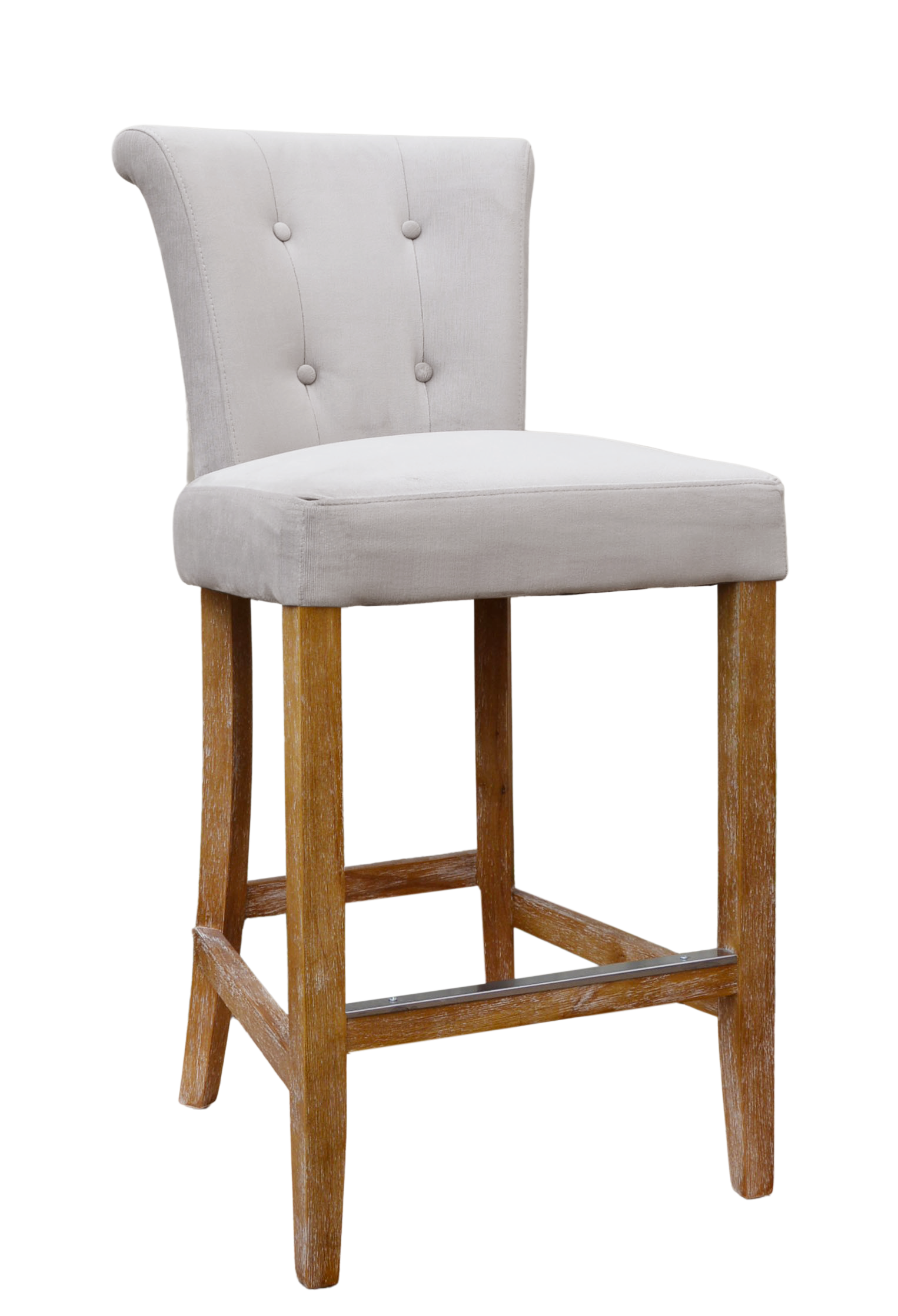 Pavilion Buttoned Bar Stool