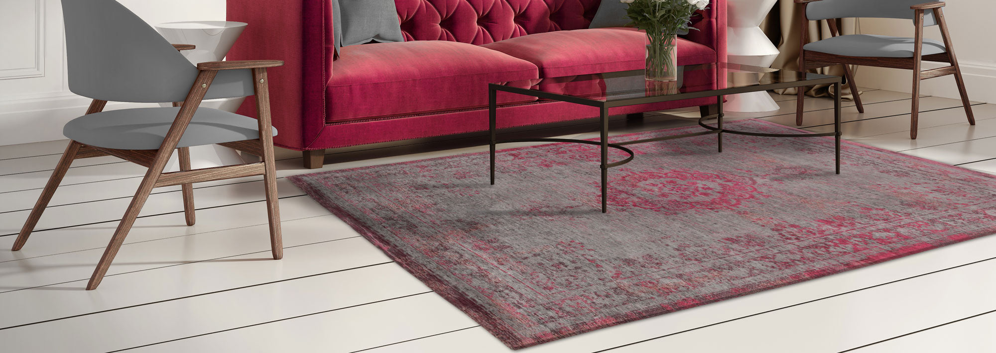 Louis De Poortere Rug - Fading World Collection - Medallion