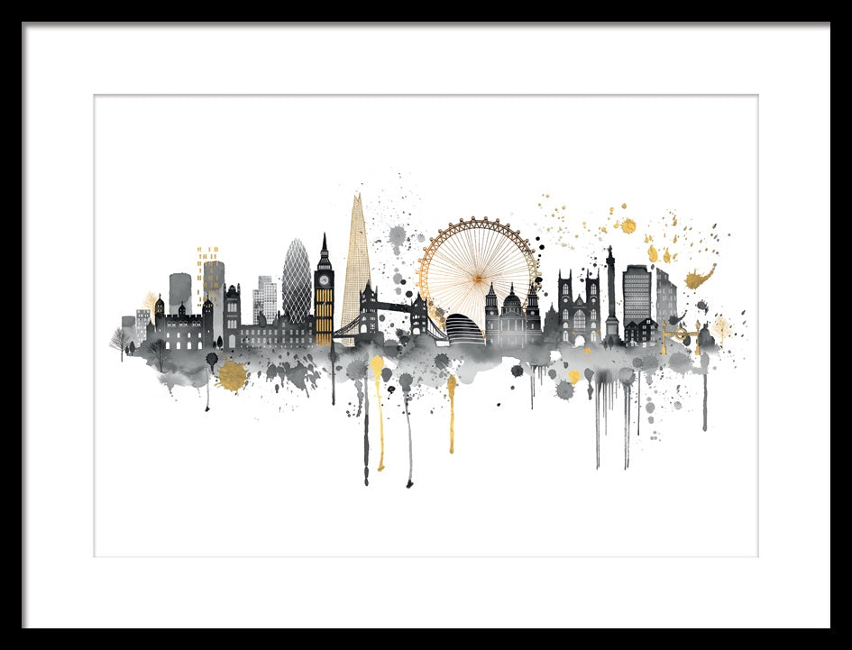 London Skyline Framed Print