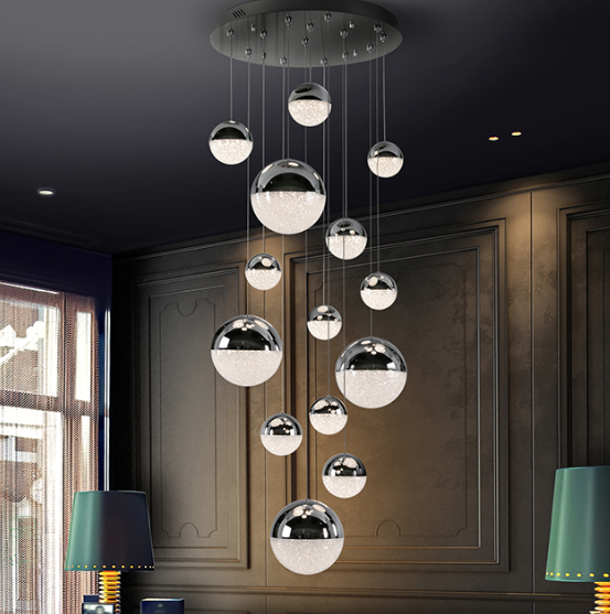 Orb Large 14 Lamp Pendant Light