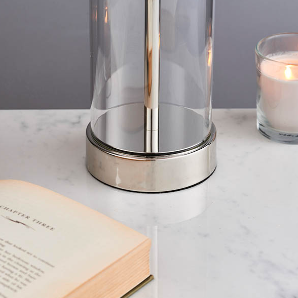 Lessina Large Touch Lamp - Silver