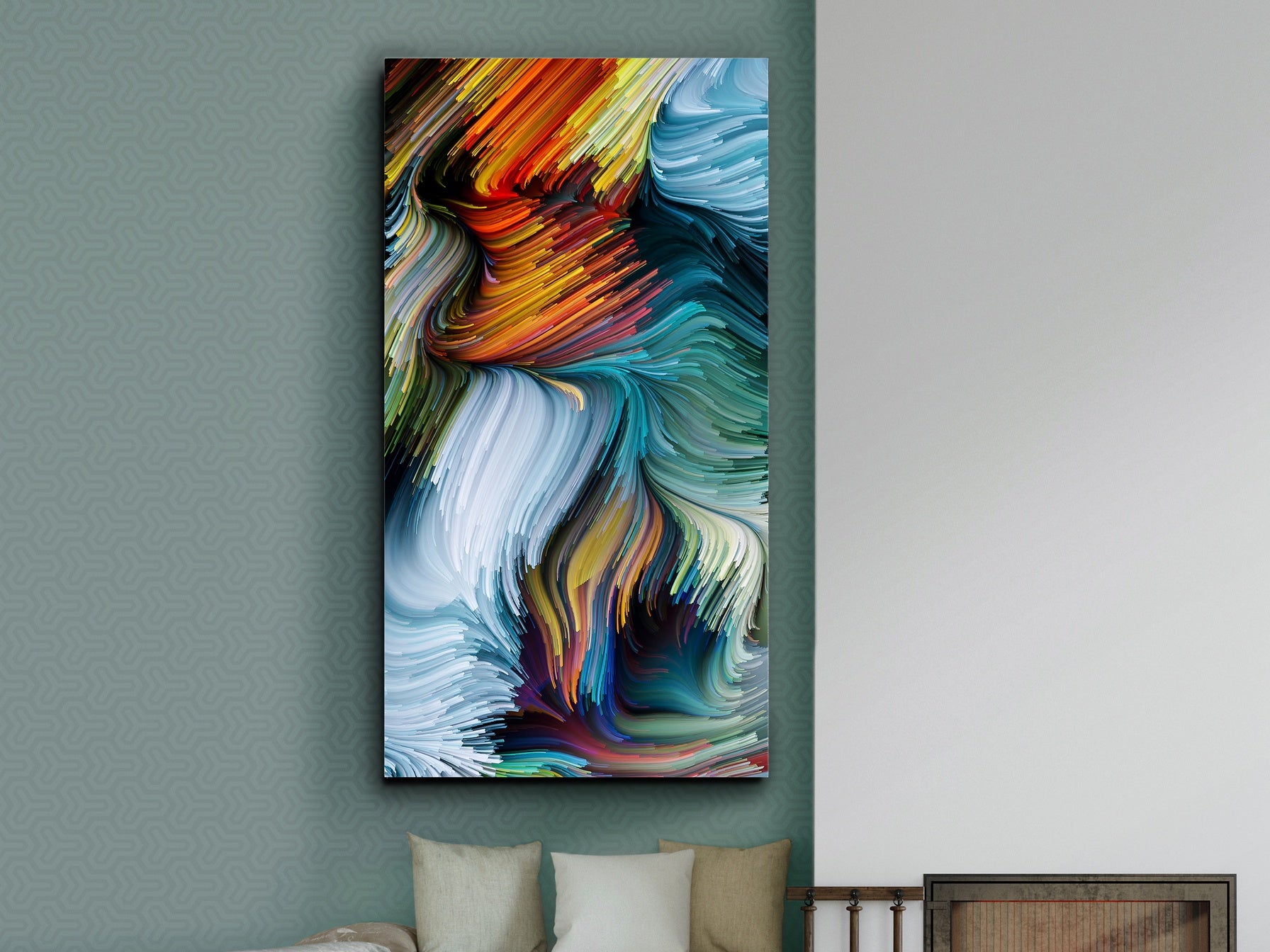 Simbiosis Glass Artwork