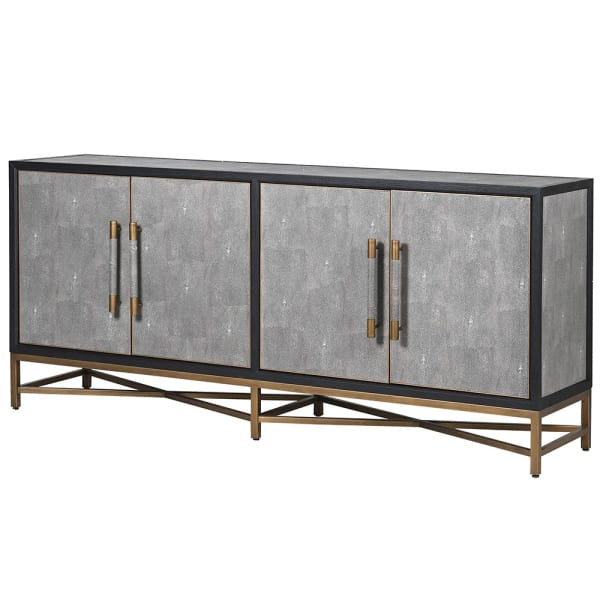 Tokyo Oak & Shagreen Sideboard