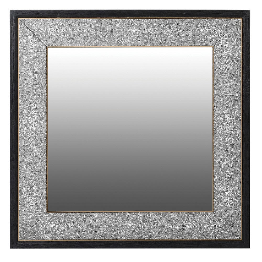 Tokyo Oak & Shagreen Wall Mirror