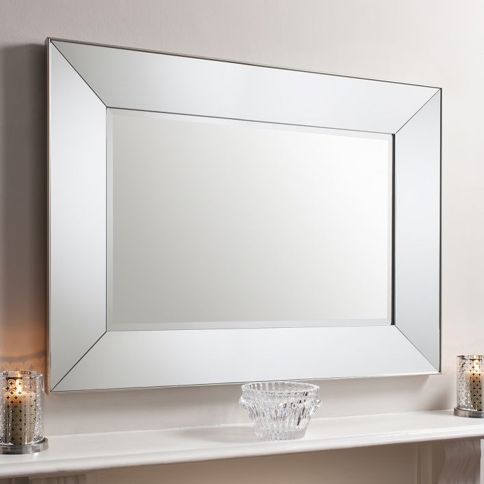 Modern Wide Panel Venetian Mirror (VAS) - Pavilion Interiors