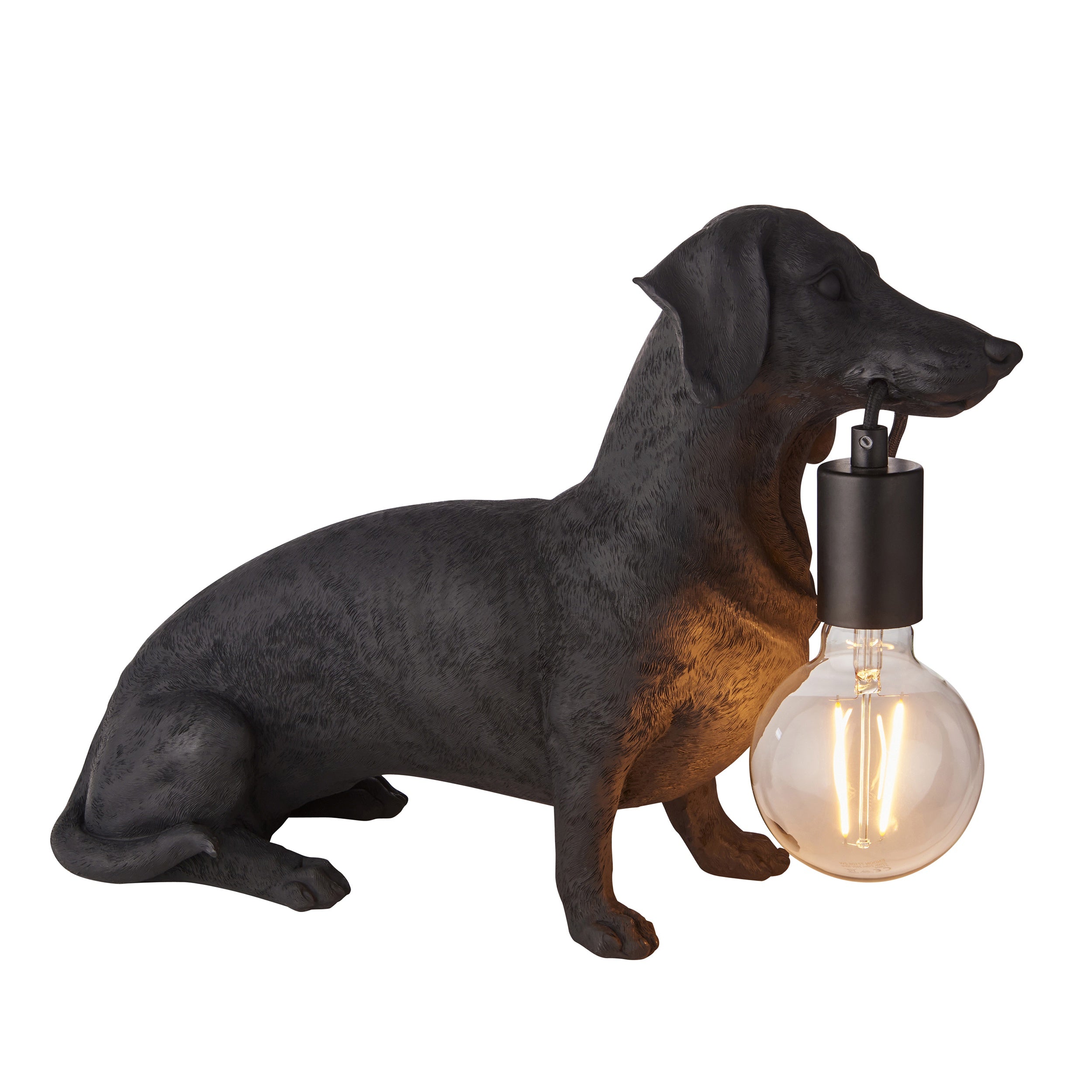 Dachshund Table Lamp with Bulb