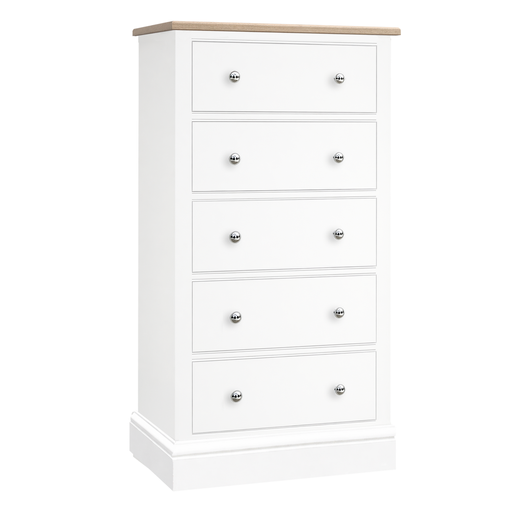 Hardwick 5 Drawer Narrow Chest