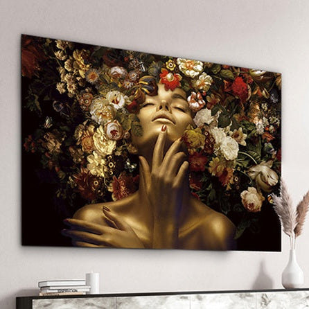 Fiorella Glass Wall Art