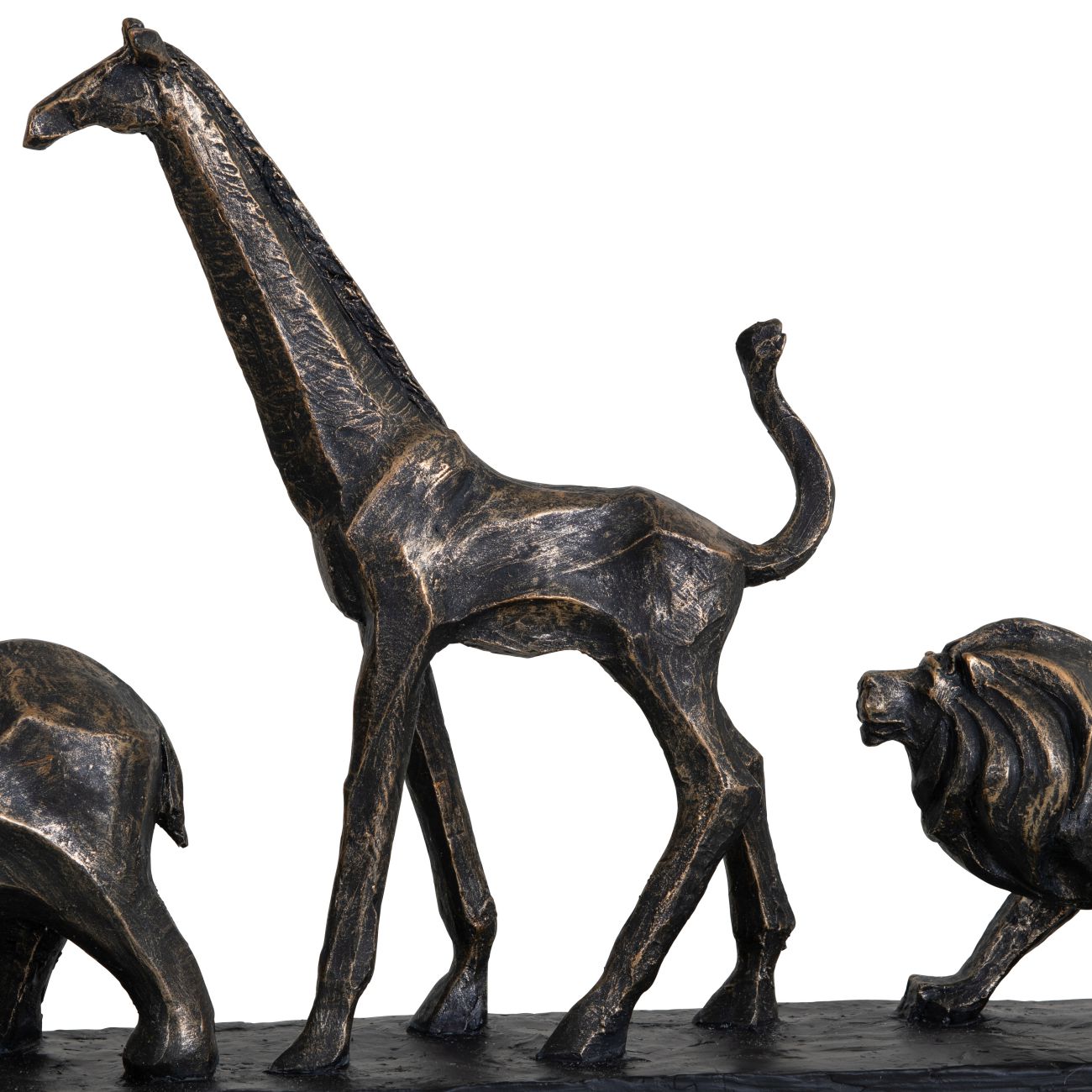 Bronze Safari Sculpture