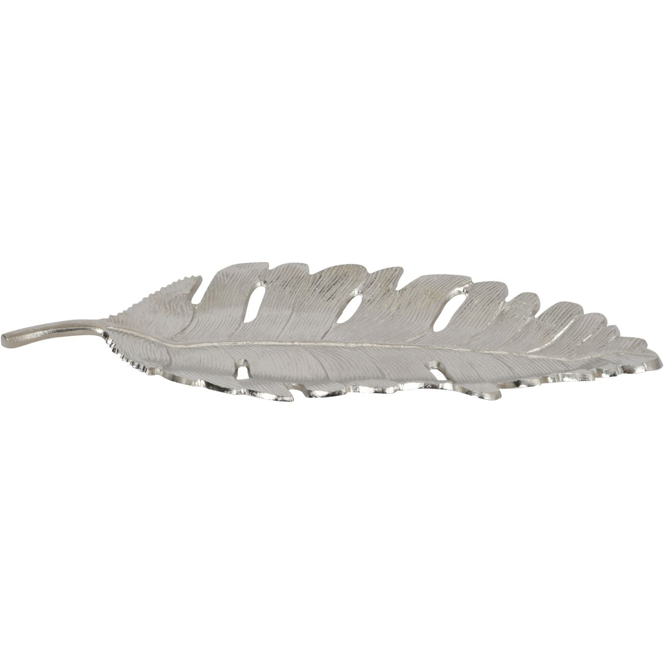 Large Feather Platter Nickel
