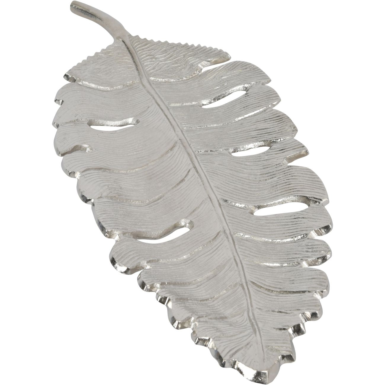 Large Feather Platter Nickel