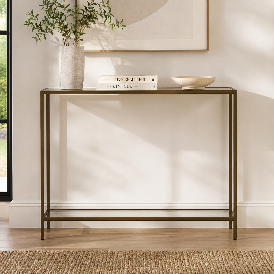 Argento Slim Console Table - Painted
