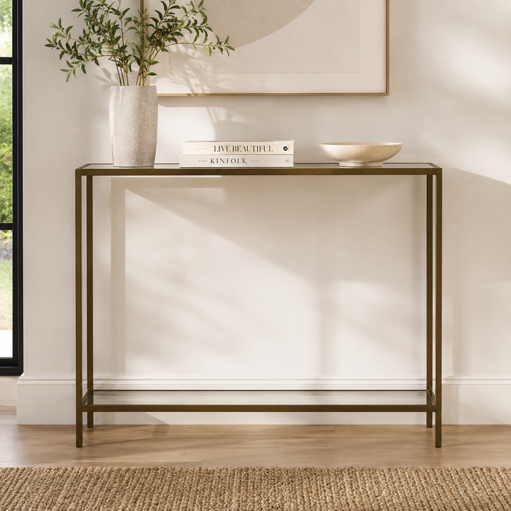 Argento Slim Console Table - Painted
