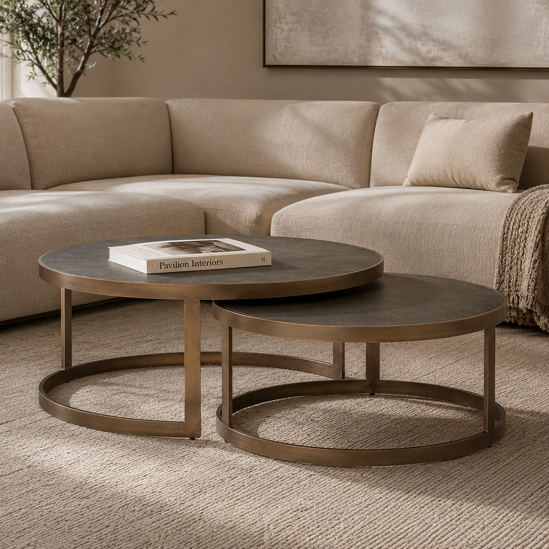 Beaumont Nest of 2 Coffee Tables