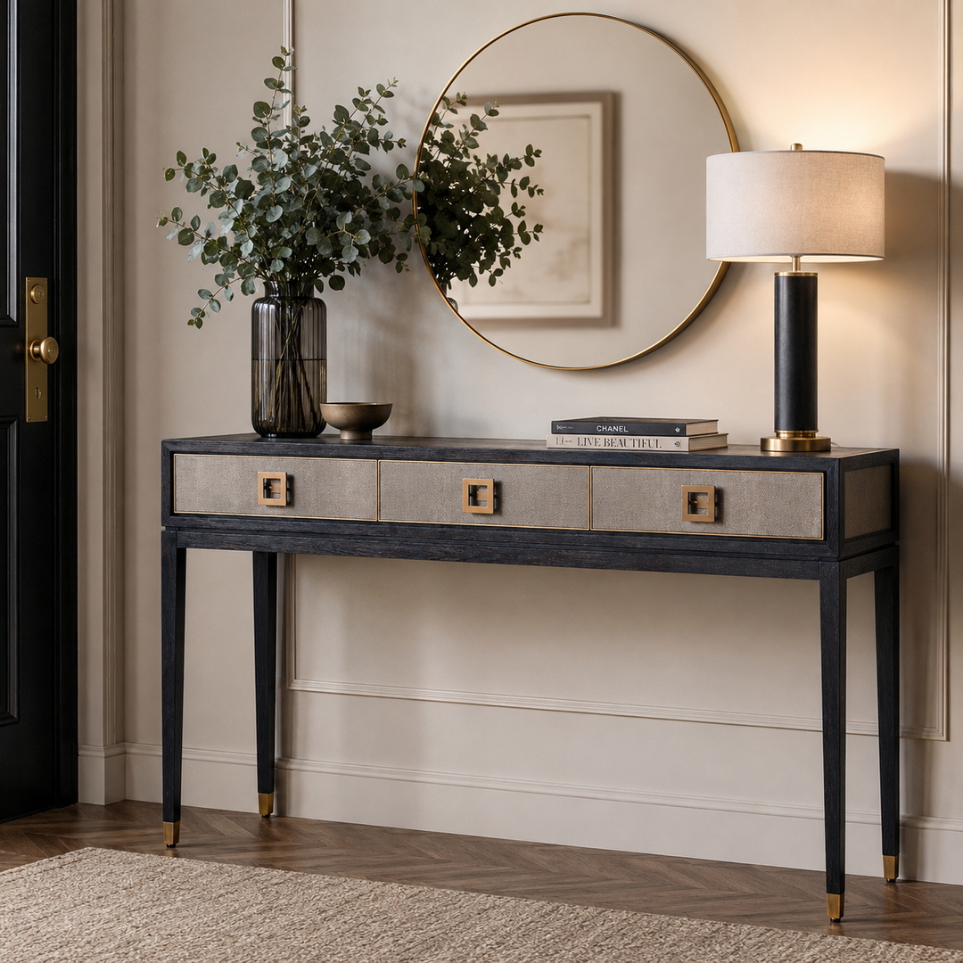 Beaumont 3 Drawer Console Table