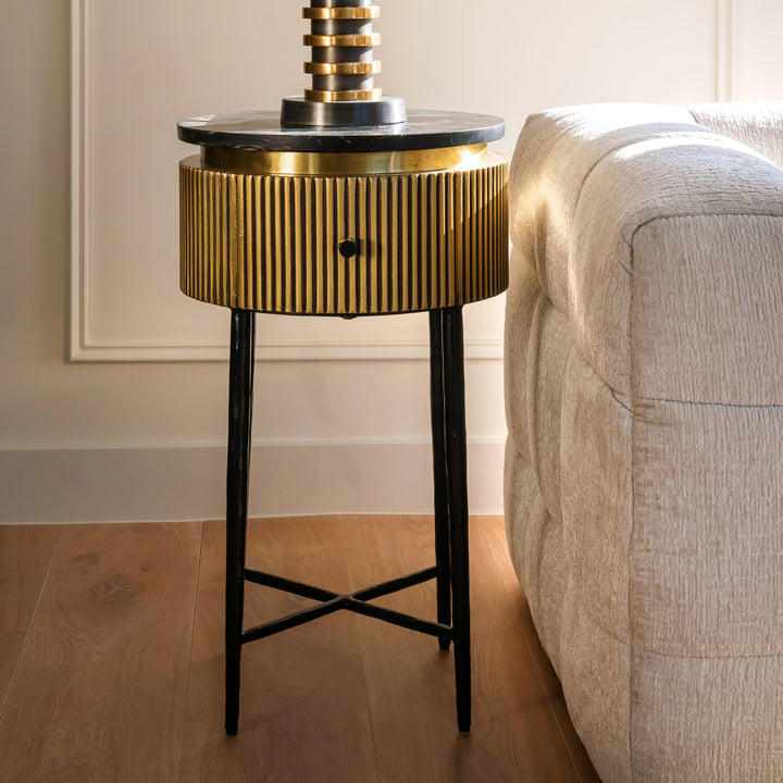 Belgravia Lamp Table with Drawer