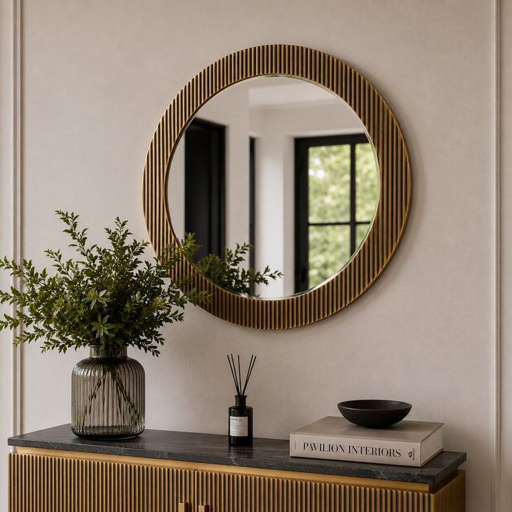 Belgravia Round Mirror
