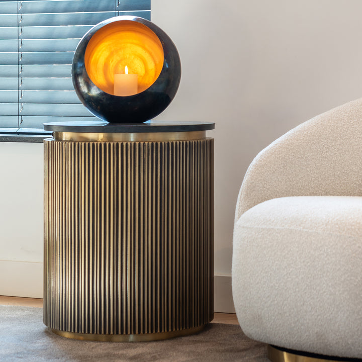 Belgravia Round Lamp Table