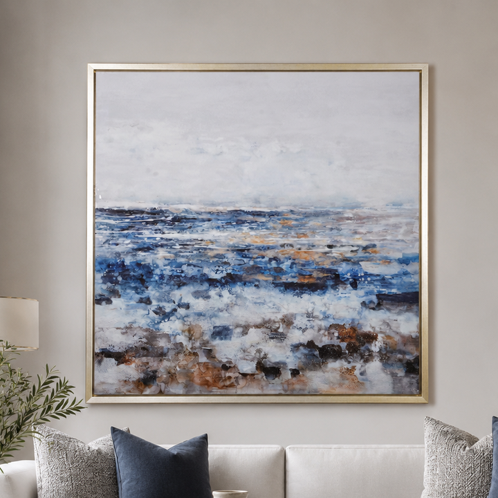 Gold Framed Abstract Picture