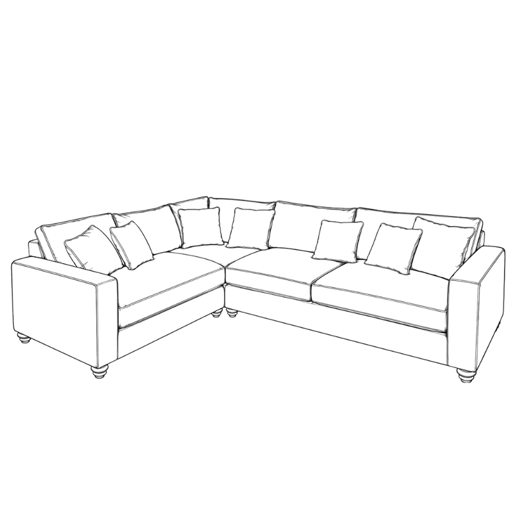 Buckingham Arm Corner Sofa